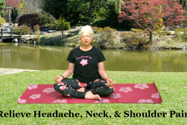 Yoga Techniques to Help Headache Pain, Neck Pain, or Shoulder Pain